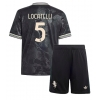 Maglie da calcio Juventus Manuel Locatelli #5 Terza Maglia Bambino 2025-26 Manica Corta + Pantaloni corti)